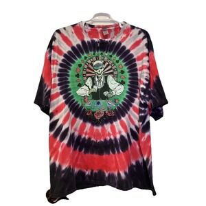 Grateful Dead Shirt Party Vegas Casino Blackjack Card Dealer Tie Dye - 4XL
